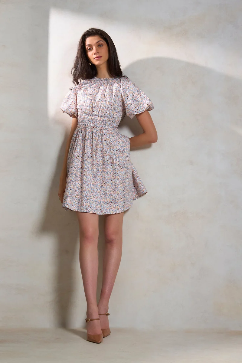 Virgio Floral Mini Dress