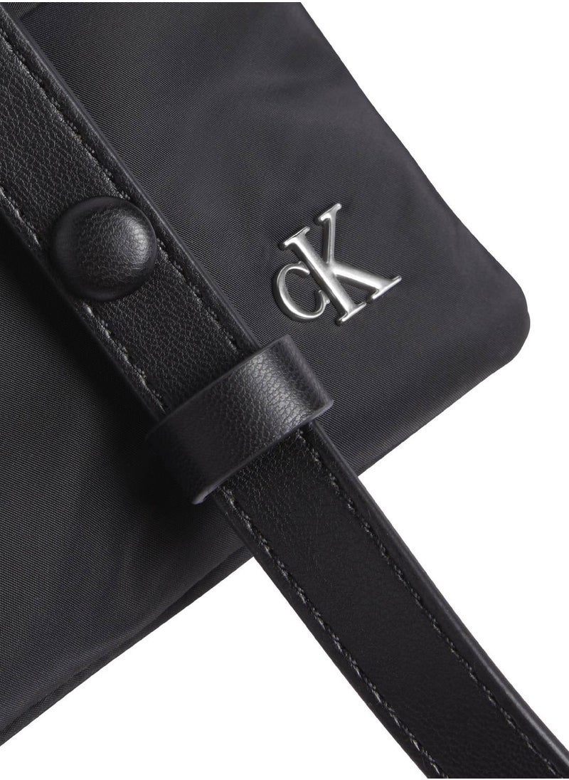 Calvin Klein Jeans Micro Monogram East-West Flap Shoulder Bag  - Image 5
