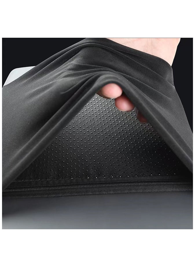 Generic Car Central Control Pad Leather Car Center Console Cover with Tissue Holder And Pockets  - Image 4