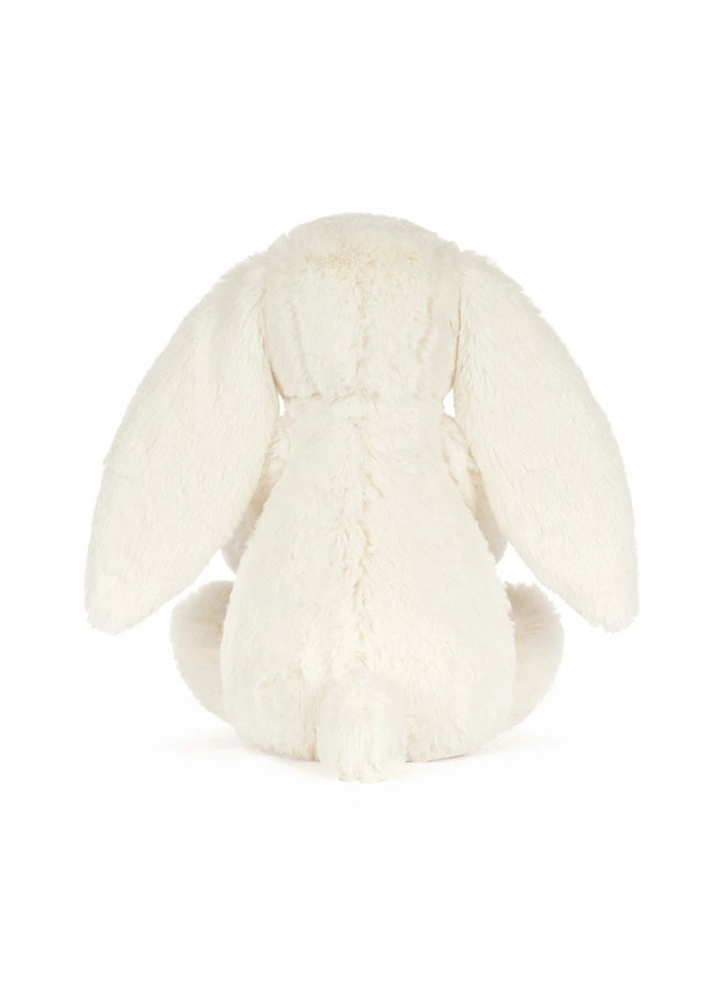 Jellycat دمية جليكات أرنب كريمي مع نجمة، لعبة محشوة فائقة النعومة تحمل نجمة ذهبية، هدية مريحة لطيفة للأطفال، الرضع وجامعي التحف، 31 سم - Image 3