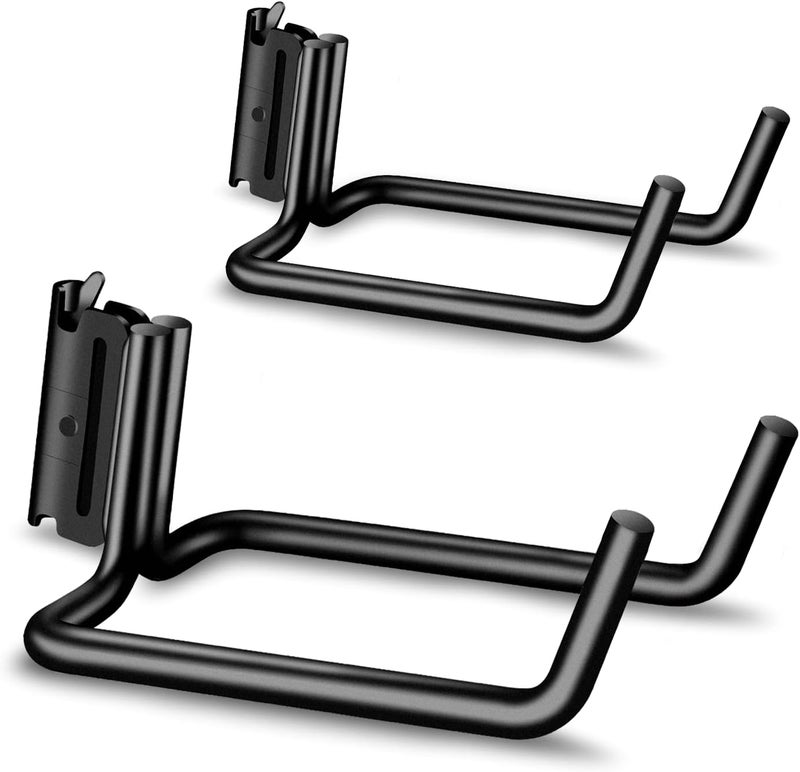 Onesnt E-Track J Hook Hanger with Tie Down Anchor - Pack of 2 Black - Image 1