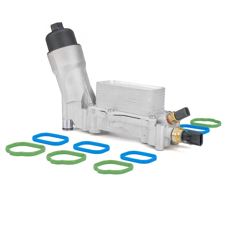 WEILEITE 68310865AB 36 Engine Oil Cooler Filter Housing Adapter Compatible With Dodge Journey Charger Challenger Caravan Ram ProMaster Jeep Wrangler Grand Cherokee Chrysler 200 300 2017 2018