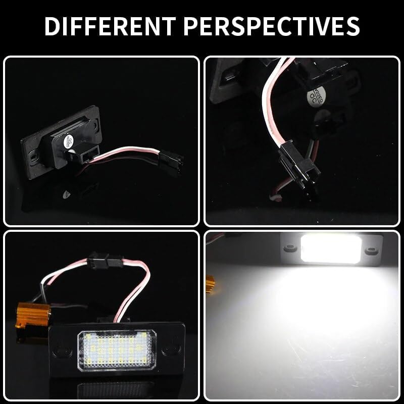 QASULER LED License Plate Light for Porsche and VW - Image 5