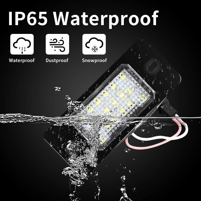 QASULER LED License Plate Light for Porsche and VW - Image 4