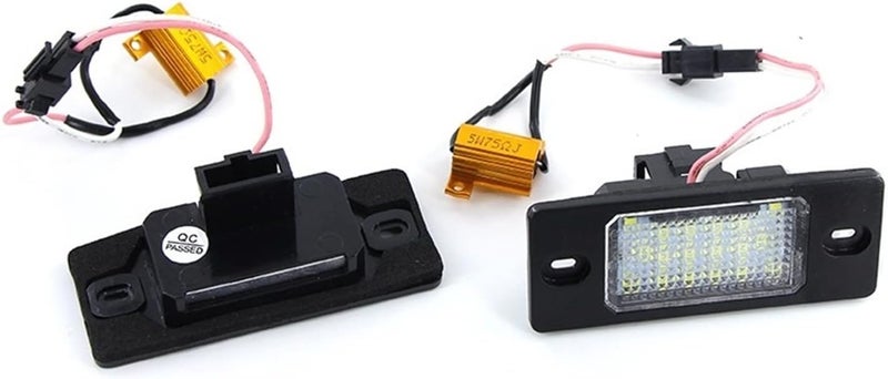 QASULER LED License Plate Light for Porsche and VW - Image 1