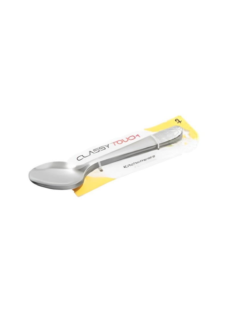 CLASSYTOUCH - 4 Piece Dinner Spoon Set - Image 1