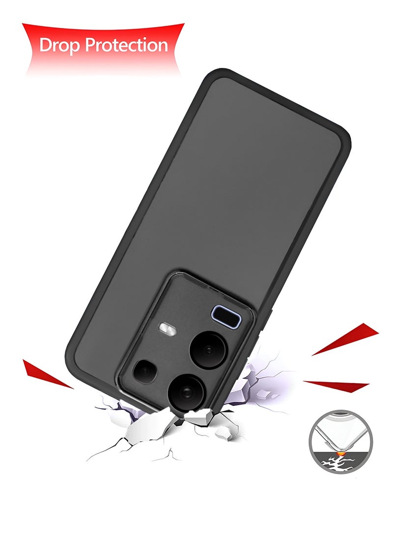 Wtech Infinix Note 50 4G 2025 Soft Transparent Camera Lens Protection TPU Silicone Ultra Thin Phone Stylish Electroplated Camera Border Back Case Cover - Black  - Image 3