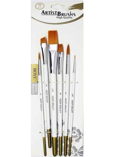 Keep Smile 6-Piece Brush Set - pzsku/Z307A1CBB37B33DB6B9EEZ/45/_/1725792798/f49f50d1-82ed-41ca-88a9-2c206e599dbe