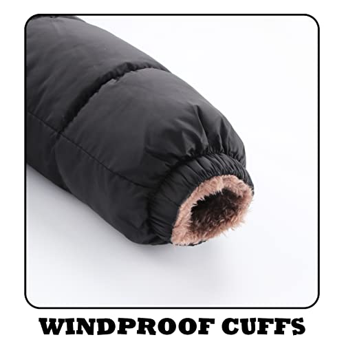 AIMISYOU Winter Coat For Baby Boys Girls Warm Fleece Jacket Toddler Clothes 1T 2T Black - Image 4