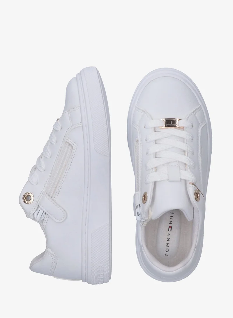 تومي هيلفيغر حذاء رياضي برباط دانتيل قصير