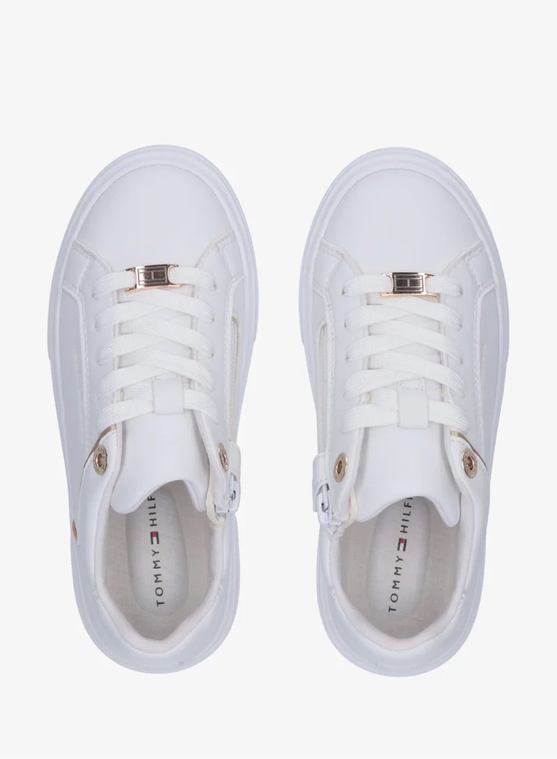 تومي هيلفيغر حذاء رياضي برباط دانتيل قصير