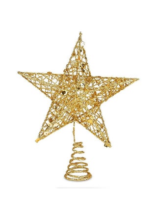 Christmas Tree Topper Star 8" Christmas Star Tree Topper, Indoor Grid Tree Star Topper Glittered Star Tree Topper - pzsku/Z307A299D8B593F8D31A8Z/45/_/1733140993/5b311b66-5e83-4cb5-8c2d-337ef6898f54