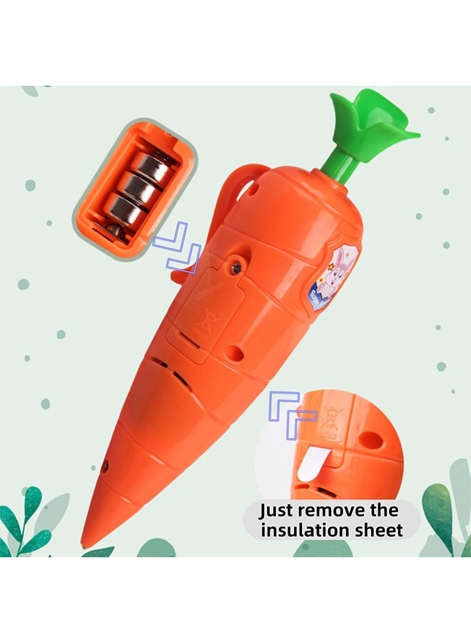 Carrot Pen,Cute 60 Second Voice Recorder for Kids， Creative Ballpoint Pen ，Function Fun for Students Teachers School Supplies - Image 4