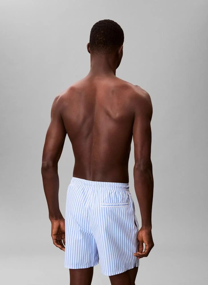 كالفن كلاين Medium Drawstring Swim Shorts