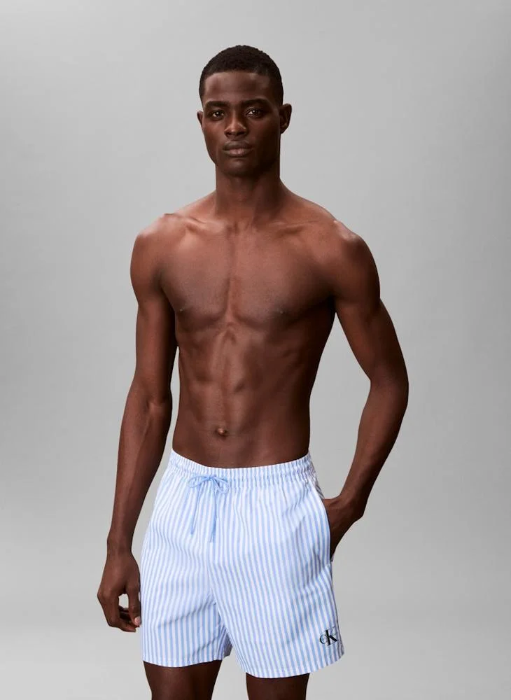 كالفن كلاين Medium Drawstring Swim Shorts