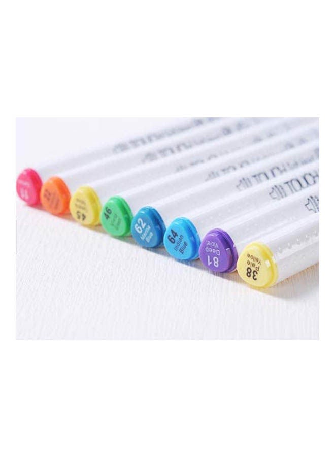 سوبيريور-أقلام تلوين كحوليه-12 لون - Image 2