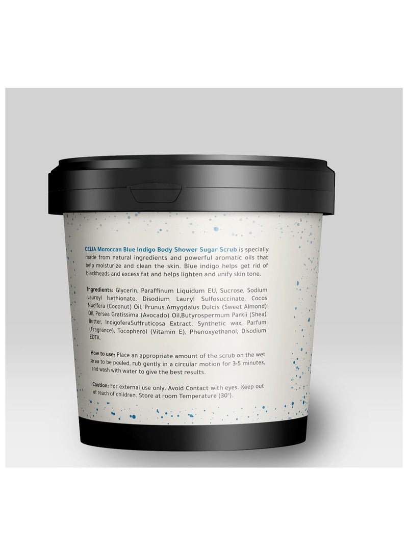 سيليا كوزمتكس مقشر السكر الرغوي بالنيلة الزرقاء من سيليا 600ج - Image 4