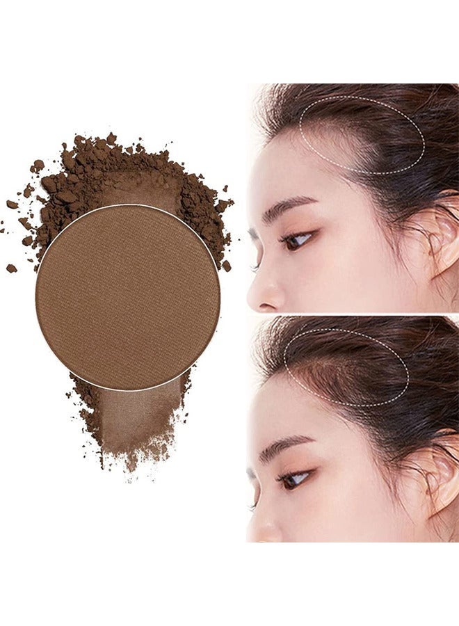 MAYCHEER Instantly Root Cover Up Hairline Shadow Powder, Root Touch Up Hair Powder, Grey Hair Coverage Hair Powder For Womem With Eyebrows, Beard Line, Bald Spots (Dark Brown) - Image 5