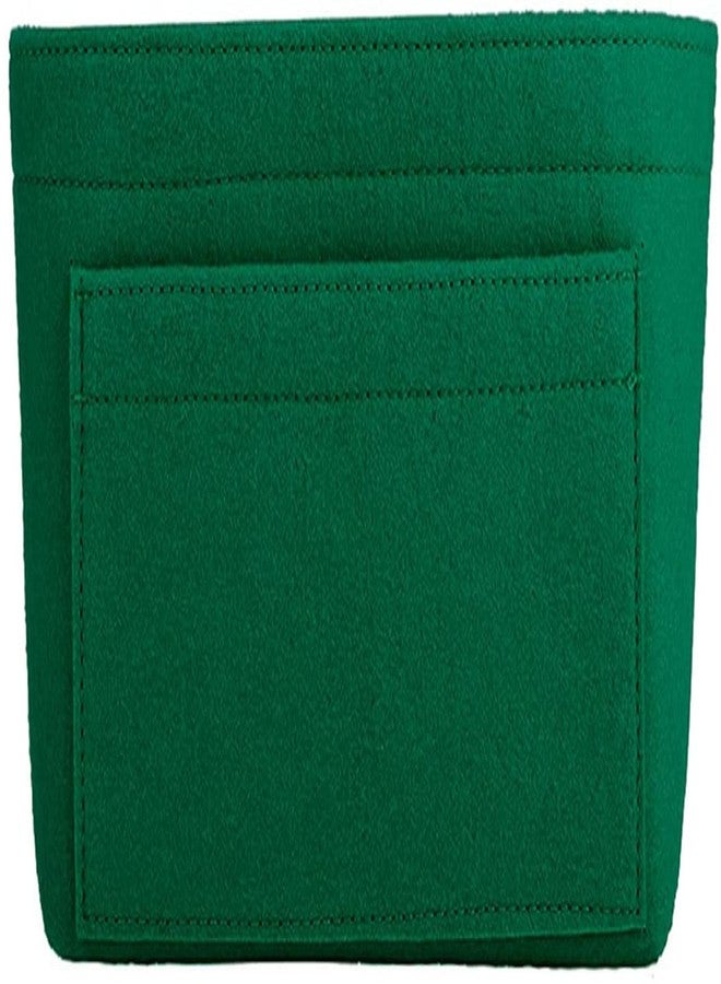 Advance Geotextiles Women Felt Purse Organizer Insert for Ladies Handbag, Tote, Hobo Bag Storage Purse Divider, Multiple Storage Compartment - Green(13.4x6.7x7.1) inch (X-Large) - Image 3