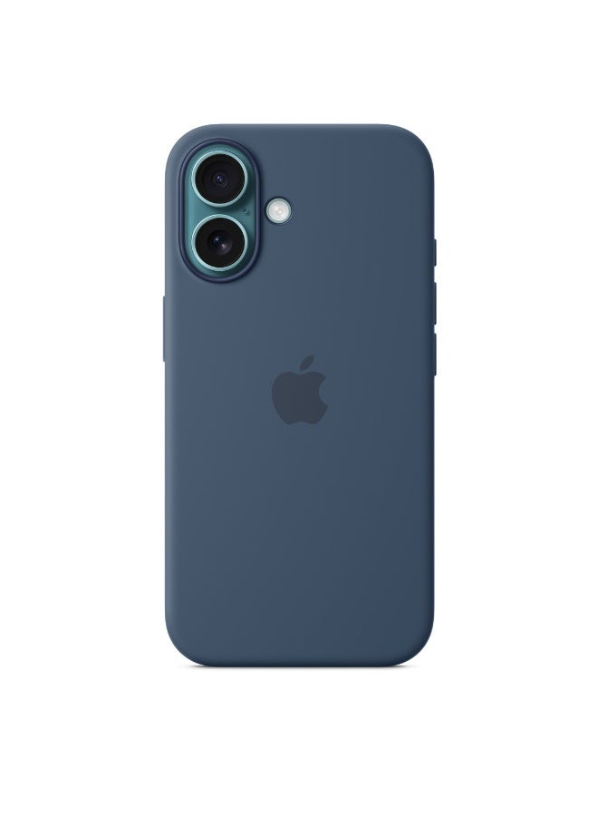 Dg مينغ مجموعة من 4 حافظات حماية لهاتف iPhone 16 - غطاء خلفي مقاوم للصدمات من السيليكون الناعم الملمس (أسود، أزرق، رمادي، وردي) - Image 3