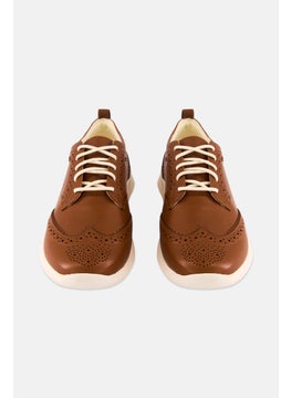 COLE HAAN Women ZG Mertt Wing Oxford Lace Up Casual Shoes, Brown  - Image 3