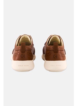 COLE HAAN Women ZG Mertt Wing Oxford Lace Up Casual Shoes, Brown  - Image 2