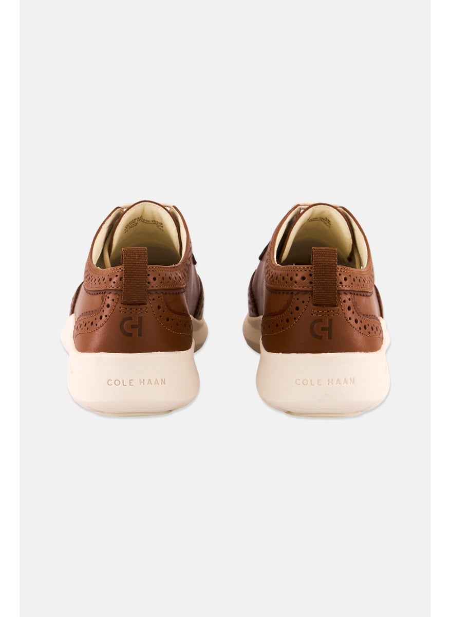COLE HAAN Women ZG Mertt Wing Oxford Lace Up Casual Shoes, Brown  - Image 2