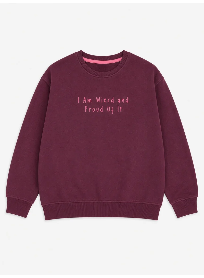 فكتور اند جين Girls Graphic Print Pullover Top