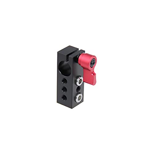 CAMVATE 15mm Rod Clamp Holder with 1/4" Thread for DSLR Rig Rail Support Magic Arm Monitor - 1093 - Image 1