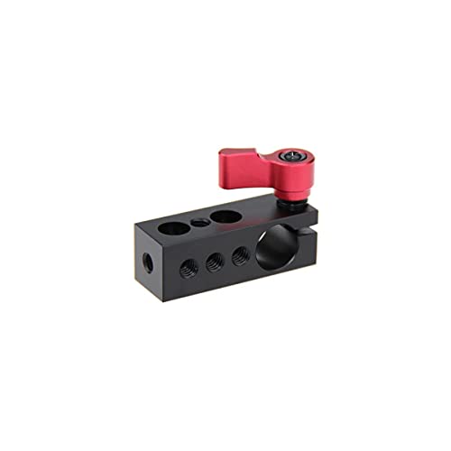 CAMVATE 15mm Rod Clamp Holder with 1/4" Thread for DSLR Rig Rail Support Magic Arm Monitor - 1093 - Image 2