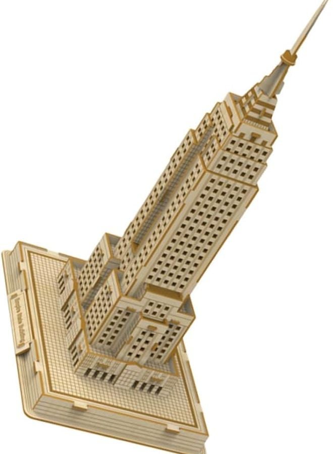 مجموعة بناء نموذج هندسة خشبية افعلها بنفسك لغز تعليمي إبداعي للأطفال - Image 2