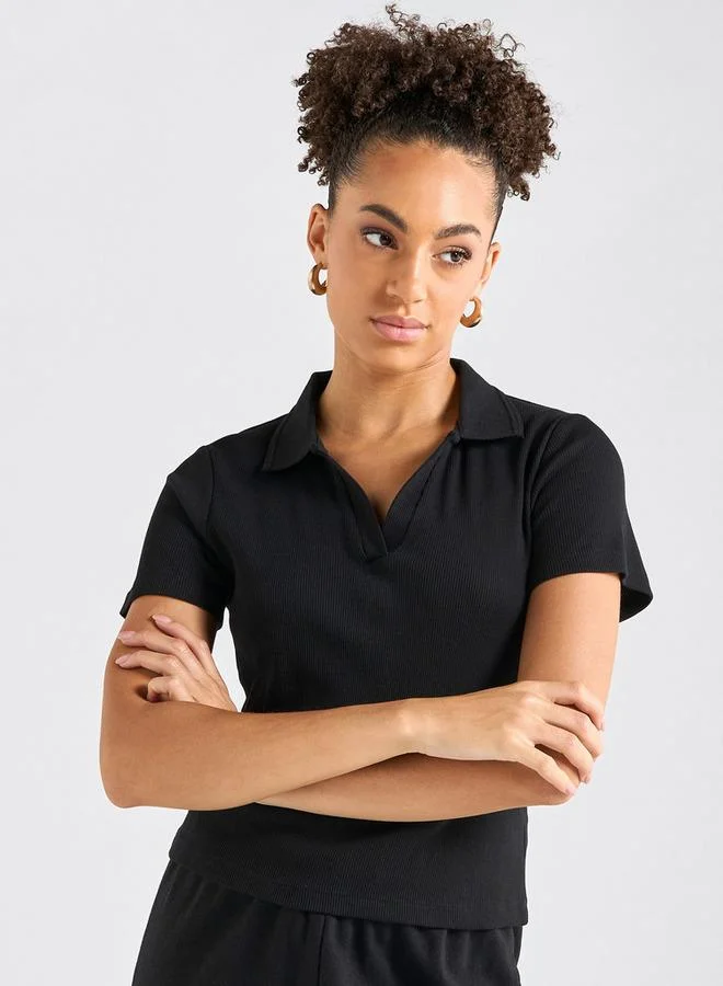 Splash FAV Short Sleeve Fitted Top And Cargo Pant