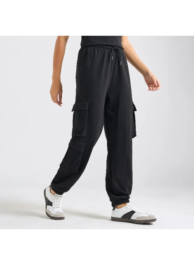 FAV Short Sleeve Fitted Top And Cargo Pant