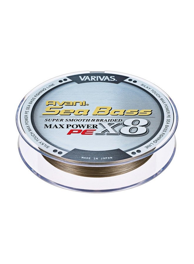 varivas Avani Sea Bass Max Power Pe X8 (Status Gold, 150M, 24.1 Lb (#1.2)) - Image 1