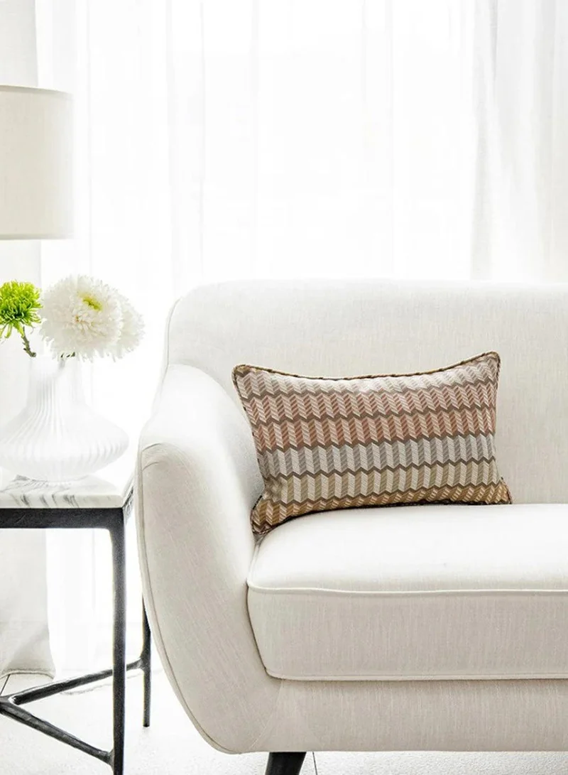 KNOT HOME Cushion Cecilia Hodler II (with filler) Pillow Knot Home Cover Set for Modern Sofa Contemporary Living Room Bedroom and Office Soft Washable