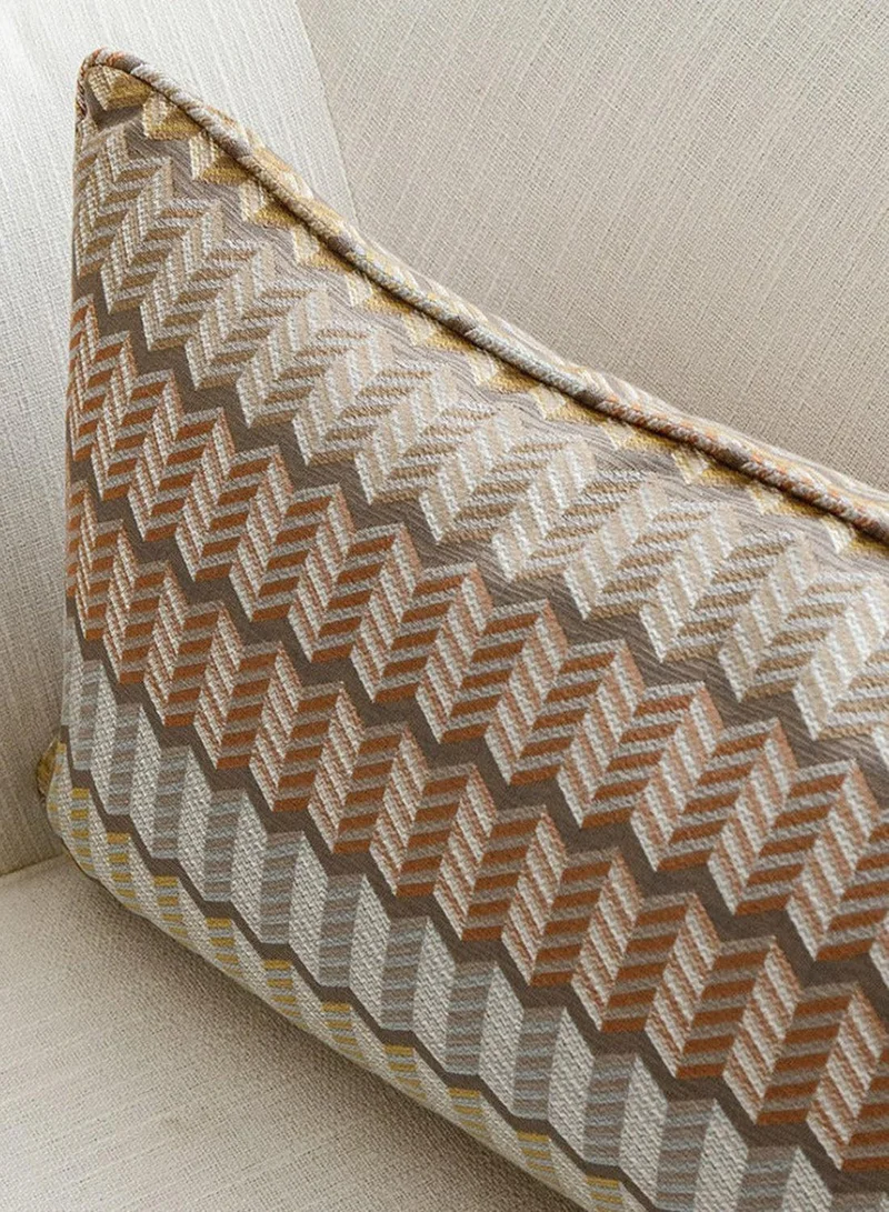 KNOT HOME Cushion Cecilia Hodler II (with filler) Pillow Knot Home Cover Set for Modern Sofa Contemporary Living Room Bedroom and Office Soft Washable