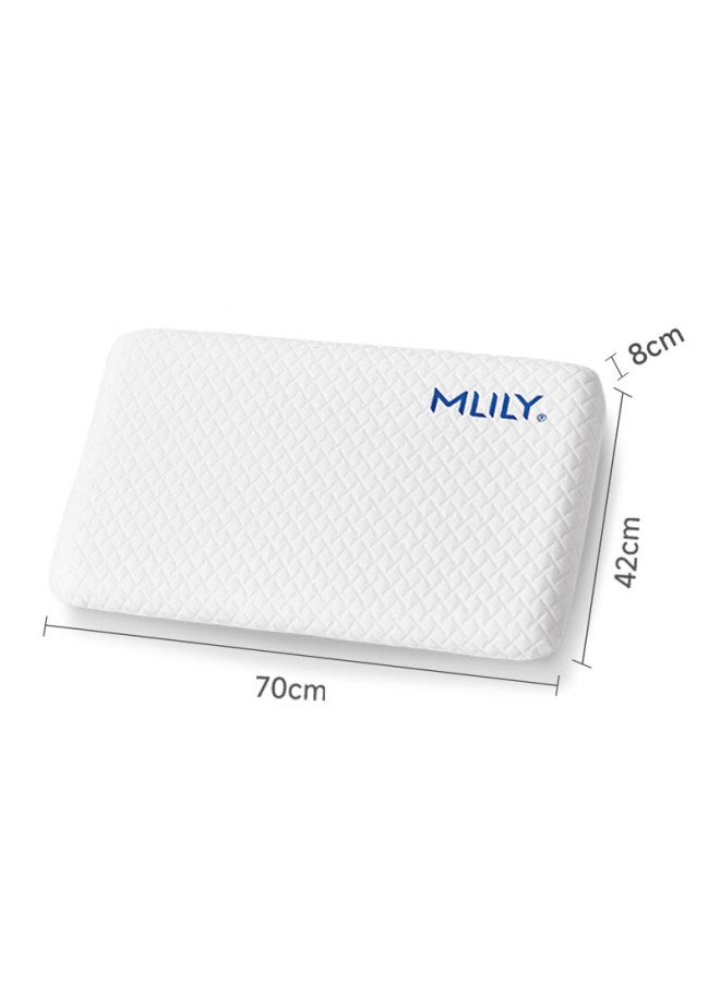Mlily Zero Pressure Memory Pillow Hotel Wide Pillow Memory Pillow Slow Rebound Pillow Adult Cervical Pillow Adult Low Pillow Dreamy - Image 5
