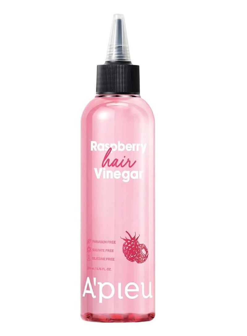 APIEU RASPBERRY HAIR VINEGAR 200ML