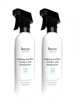 Bayes Washing Machine Cleaner & Deodorizer - Cleans and Eliminates Odors for Fresh Smelling Laundry - 24 ounces, 2 Pack - pzsku/Z307B612E2056AFA19672Z/45/_/1728156808/ea0b8164-d7d6-477e-95f7-695b096aaf70