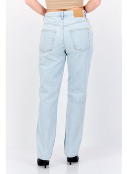 GANT Women Regular Fit Wash No Stretch Denim Jeans, Light Blue  - Image 2