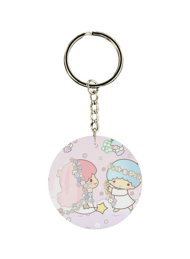 RKN Cartoon Printed Double Sided Keychain