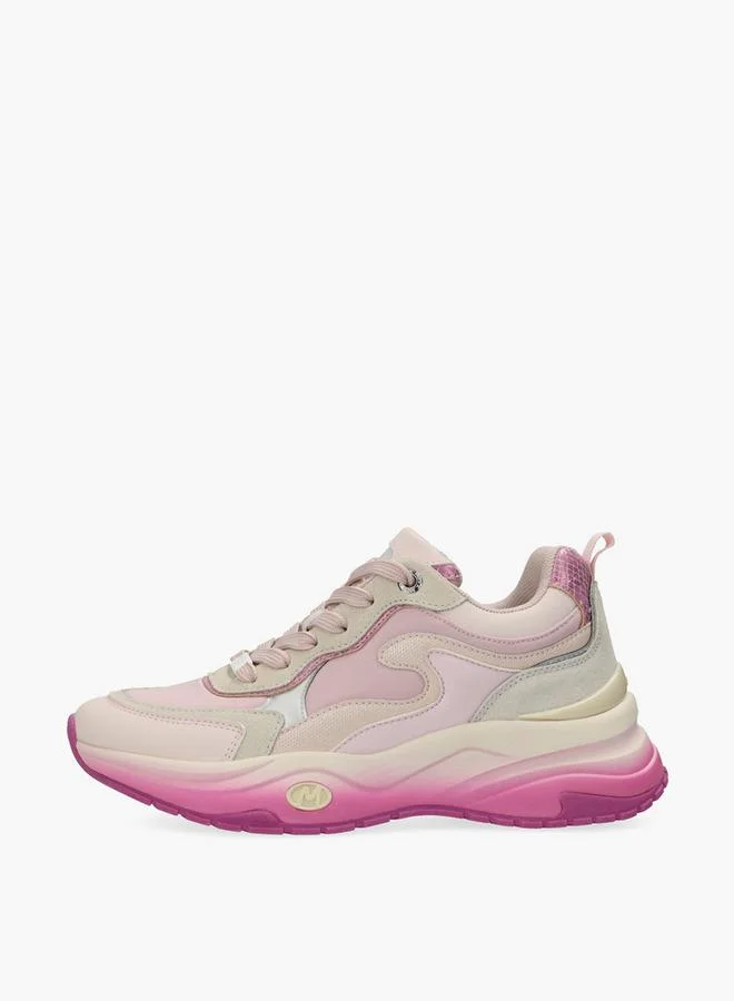 Mexx PINK Women Palma Ora Lace-Up Sneakers for Women | Best Price UAE