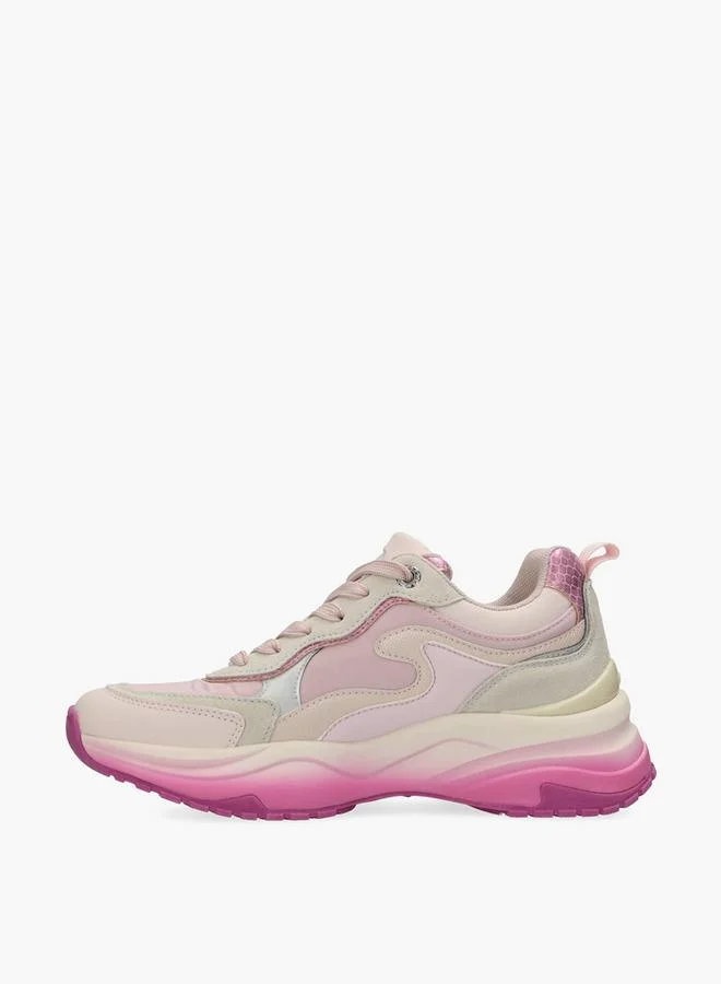 Mexx PINK Women Palma Ora Lace-Up Sneakers for Women | Best Price UAE