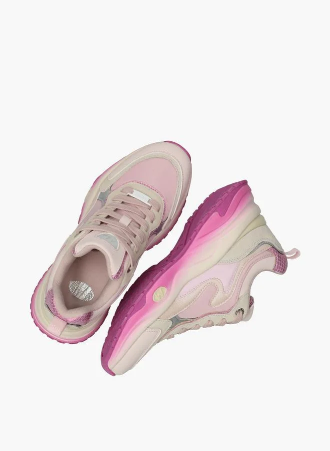 Mexx PINK Women Palma Ora Lace-Up Sneakers for Women | Best Price UAE