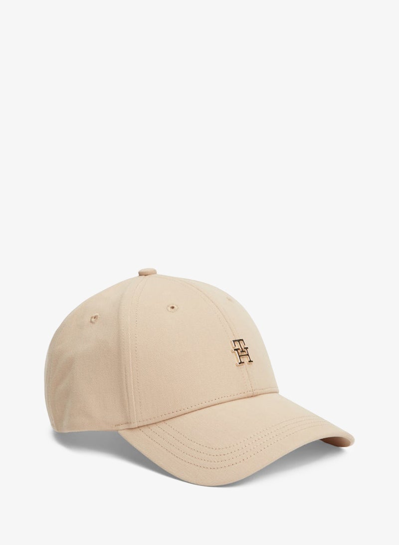TOMMY HILFIGER Chic TH Monogram Twill Baseball Cap - Image 1