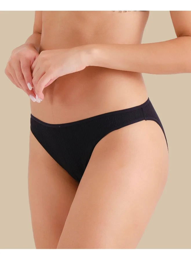 La Senza La Senza Semi Sheer Black Bikini Panties