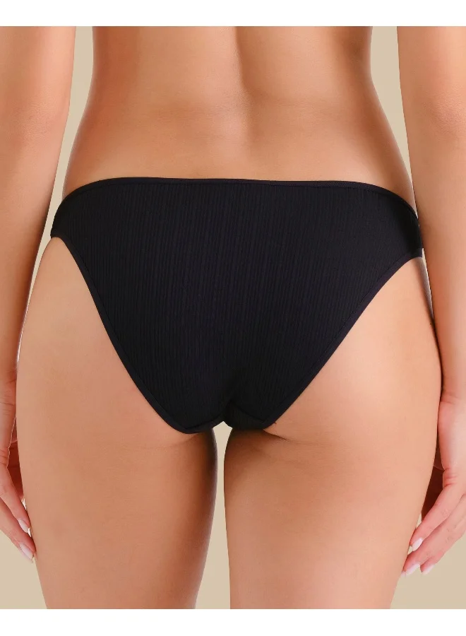La Senza La Senza Semi Sheer Black Bikini Panties
