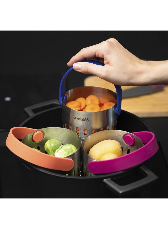 trebonn سلة طهي مصنوعة من الفولاذ المقاوم للصدأ - Image 2