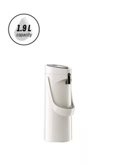 emsa Pressure thermos 1.9 liter White color  - Image 1