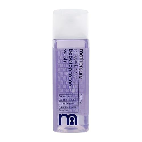 Mothercare Unisex Hypoallergenic Baby Body Wash - Purple - Image 1